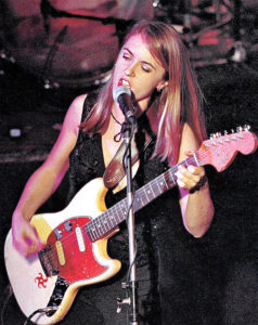 Liz Phair had never performed in public with a band until a few months after this show at West Hollywood's Troubador Club in December 1993. She called the quick fame "traumatizing." (Tribune Newspapers Photo)