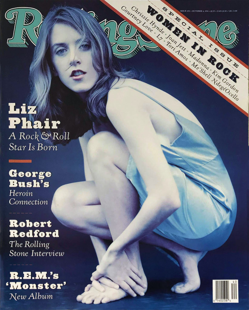 Liz Phair on the cover of Rolling Stone Magazine in 1994.