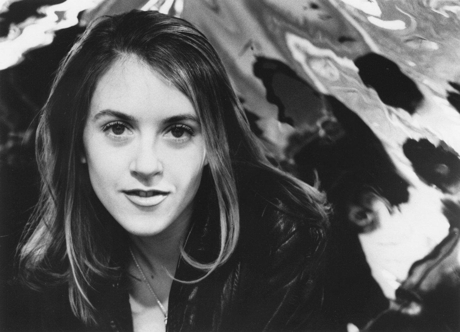 Publicty photo of Liz Phair in 1993. Photo by Robert Manella.