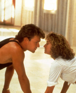 Swayze and Grey in 1987's Dirty Dancing. (©Artisan Entertainment/Courtesy Everett Collection)