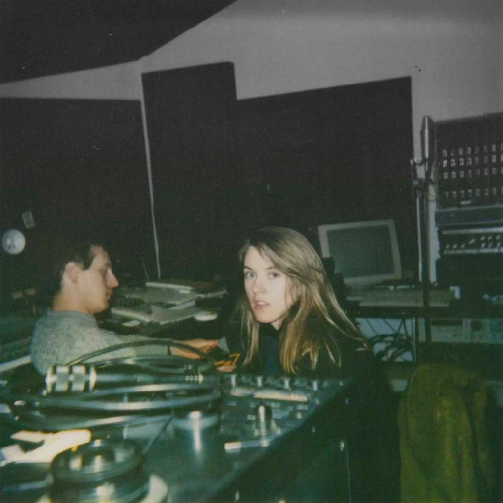 Brad Wood and Liz Phair. (Courtesy Matador Records)