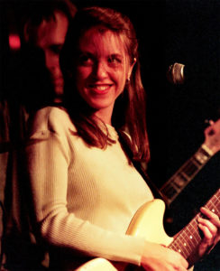 Liz Phair during Liz Phair and Beck Perform at McCabe's Guitar Store in Santa Monica, 1993 (Photo: Jeff Kravitz/FilmMagic Inc.)